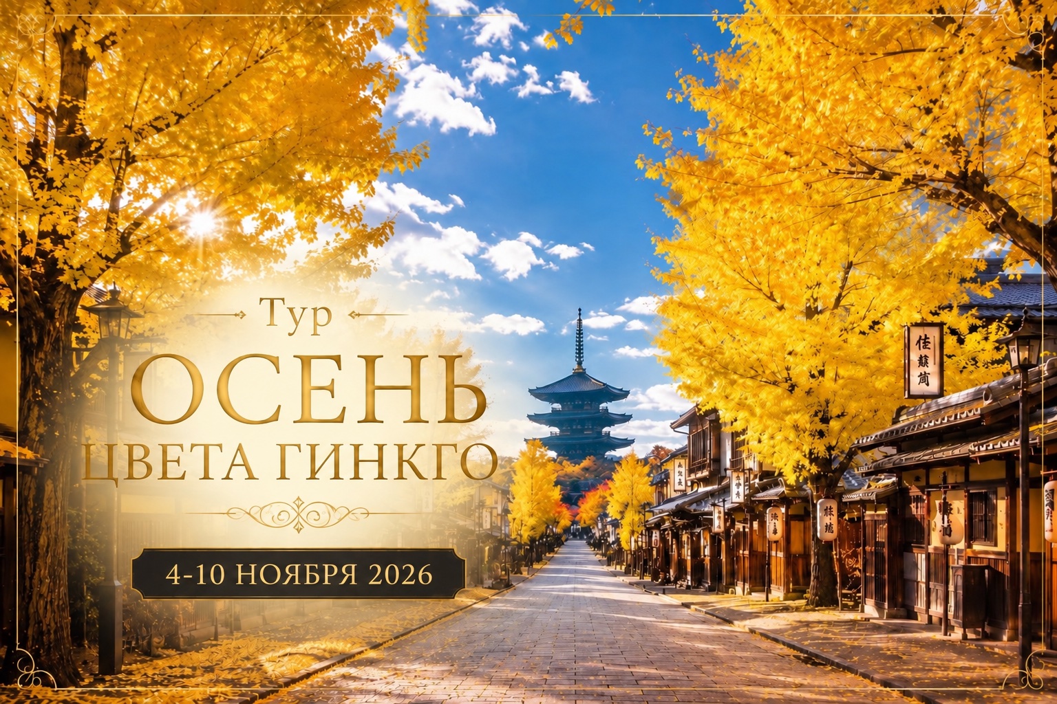 «Осень цвета Гинкго»