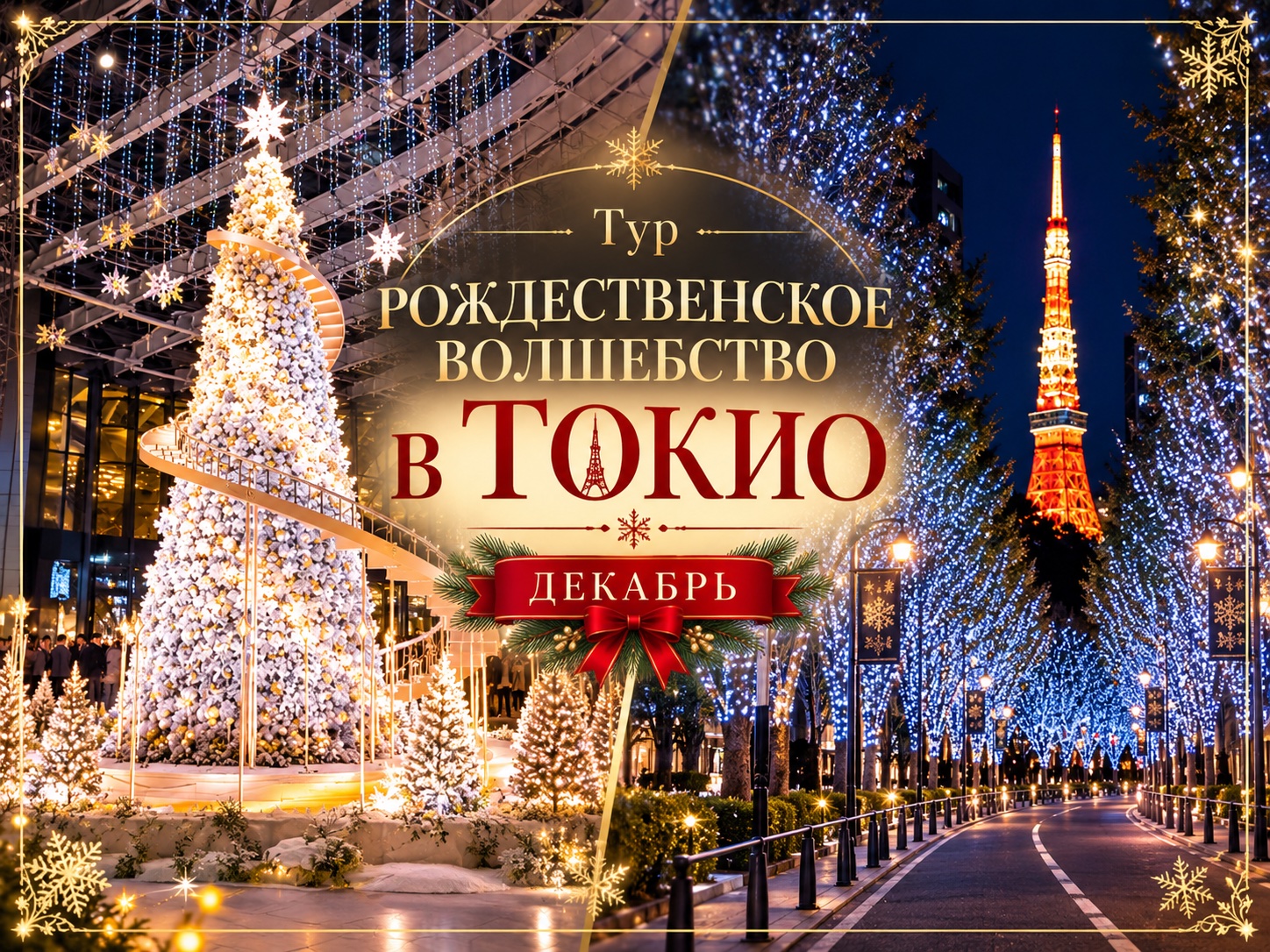 Приглашаем вас в рождественский тур по Токио, Осаке где современная Япония встречается с праздничной магией большого города.